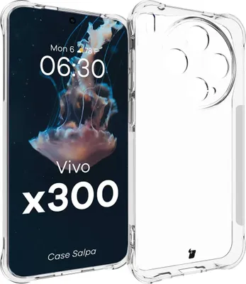 Produktbild von Flexible Handyhülle für Vivo X300, Bizon Case Salpa, Transparent