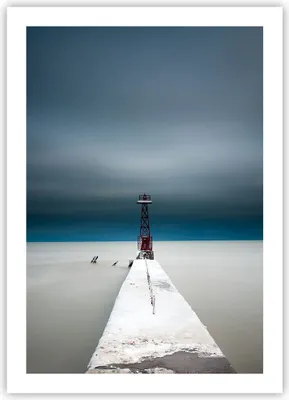 Produktbild von Poster - Poster ohne Rahmen - Turm Strand Himmel - 50x70 cm - Wand Bild - Wanddeko - Wandbilder - Kunstposter - Wandposter - Bilder - Kunstdruck - Wanddekoration - Wandbild - P2XPA50x70-4988