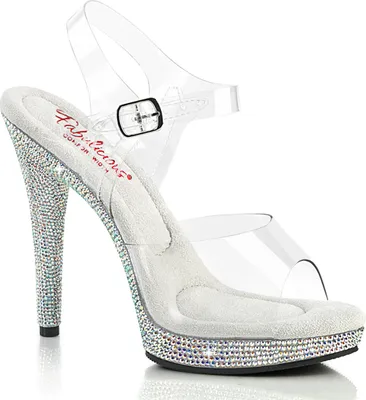 Obrázok produktu pre GLORY-508DM Dámske sandále Fabulicious, Transparent EU 36, US 6