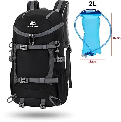 Productafbeelding van CarryQuest® - 30 liter rugzak voor hydratatie, nylon, zwart