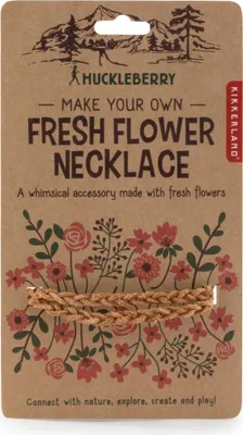 Immagine prodotto di Giocattolo per bambini Huckleberry Crea la tua collana con fiori e foglie