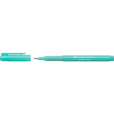 Image de FABER-CASTELL Faserschreiber Broadpen pastelltürkis 10Stk.