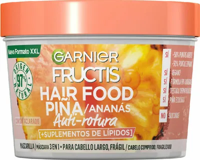Produktbild von Garnier Fructis Hair Food Piña Mascarilla Anti-Rotura 350ml
