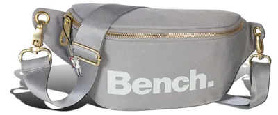 Produktbild von Bench modische Gürteltasche grau Bauchtasche Damen hellgrau Nylon 23x13x6 D2OTI303K