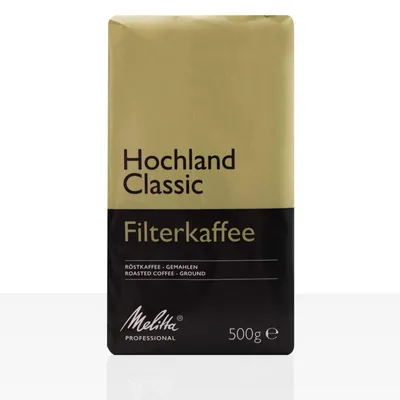 Produktbild von Melitta Hochland Classic - 500g Kaffee gemahlen, Filterkaffee