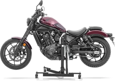 Image de Béquille centrale CS Power Evo pour Honda Rebel 1100 21-25 Noir