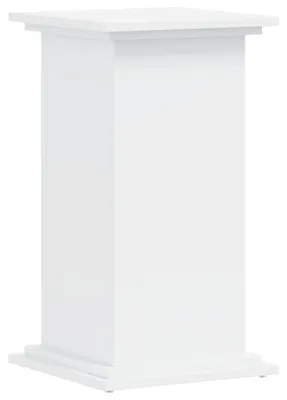 Image de vidaXL Support pour plantes Blanc 33x33x60 cm Bois composite