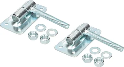 Obrázek produktu pro KOTARBAU® 2 kusy Závěs pro bránu Ř30 M18 Nastavitelný Kulový nastavitelný Závěs se šroubovací deskou Závěsný závěs Závitový závěs pro bránu Šroubovací deska