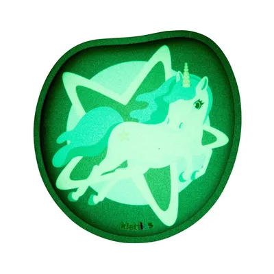 Produktbild von Ergobag Glow in the Dark-Klettie Einhorn