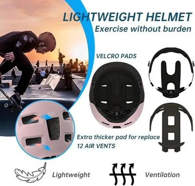 Productafbeelding van Fietshelm S - roze - lichtgewicht - optimale bescherming