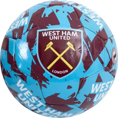 Produktbild von West Ham United FC - Fotbalové graffiti TA12700 (5) (modrá/červené víno)