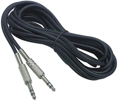 Produktbild von Klinke-Verbindungskabel HOLLYWOOD 10m, 6,3 mm Stecker-Stecker, stereo