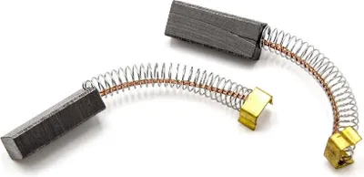 Produktbild von vhbw 2x Kohlebürste 6x9x23 mm kompatibel mit Kirby G10 Sentria, G2, G3, G4, G5, G6, G7 Ultimate, G1, G8 Diamond, Sentria F-Style Staubsauger + Feder
