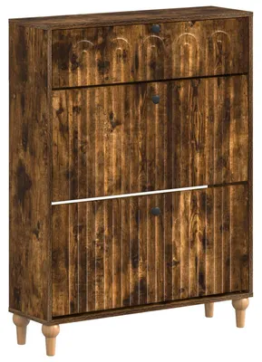 Productafbeelding van vidaXL Schoenenkast ALKMAAR, 78 x 24 x 103 cm, houtvezel