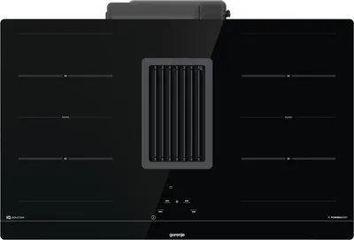 Produktbild von Gorenje 4300 HET949BSC ADVANCED LINE, Schwarz, Integriert, 83 cm, Zonen-Induktionskochfeld, Glaskeramik, 4 Zone(n)