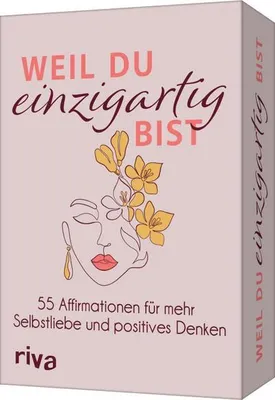 Obrázek produktu pro Weil du einzigartig bist - 55 Affirmationen für mehr Selbstliebe und positives Denken
