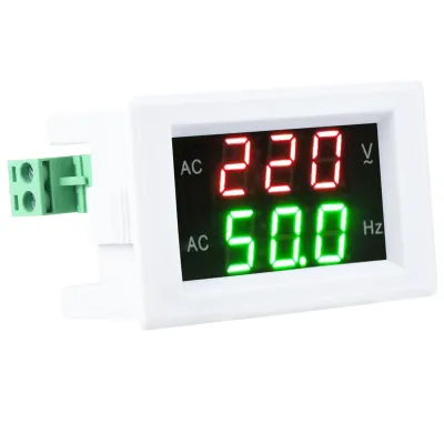 Obrázek produktu pro Měřič střídavého napětí, měřič frekvence, digitální měřič střídavého napětí, digitální měřič frekvence, měřič frekvence napětí, digitální měřič frekvence střídavého napětí, měřič frekvence střídavého napětí