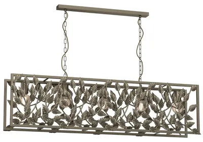 Obrázok produktu pre Luster Arion, titánovo-zlatý, 5xE27x15W, kov, rozmery: 86x120x20 cm, IP20, Luminex