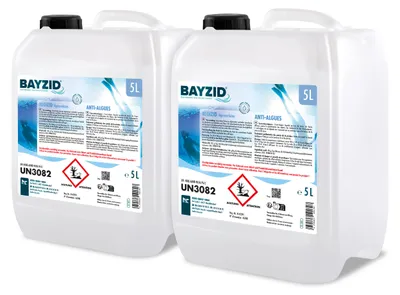 Produktbild von 2x5 L BAYZID® Algizid Poolpflegemittel gegen Algen für einen sauberen Pool