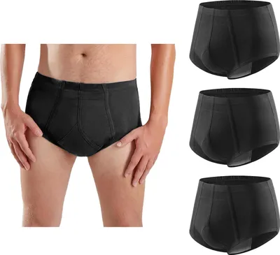 Produktbild von OUTLET Wiederverwendbare Inkontinenzslips für Männer XL 3 Paar