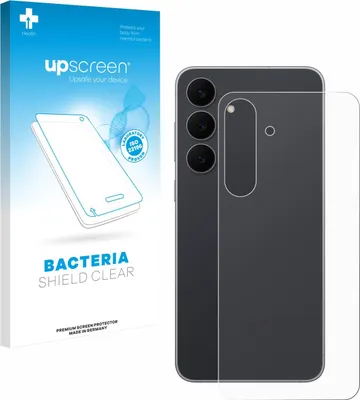 Produktbild von upscreen Schutzfolie für Samsung Galaxy S25 FE (Rückseite) Displayschutz Displayschutzfolie Folie Klar antibakteriell