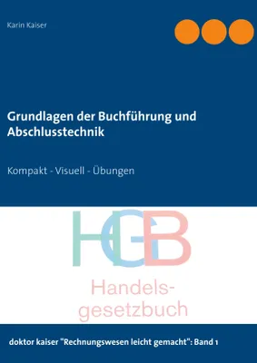 Produktbild von Grundlagen der Buchführung und Abschlusstechnik