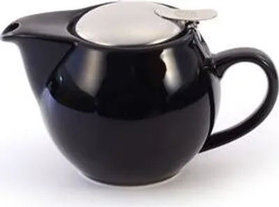 Produktbild von Kanne "Saara", 0,5 l Porzellan, schwarz