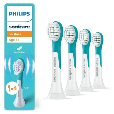 Immagine prodotto di Testine per spazzolino Sonicare Kids, confezione da 4, dai 3 anni in su