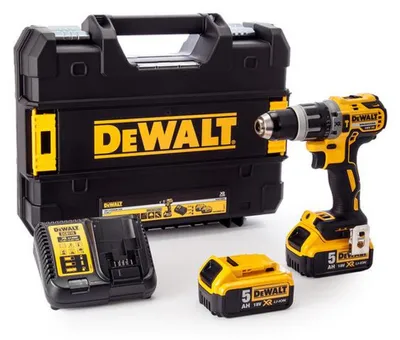 DEWALT Akku-Schlagbohrschrauber 18V DCD796P2 70/27Nm 2x5,0Ah BL