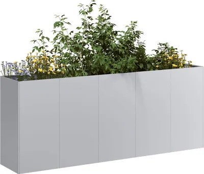 Immagine prodotto di Maison Exclusive - Vaso per piante 200x40x80 cm Acciaio zincato