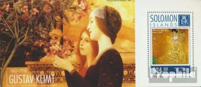Produktbild von Briefmarken Salomoninseln 2014 Mi Block 378 (kompl. Ausg.) postfrisch Gustav Klimt