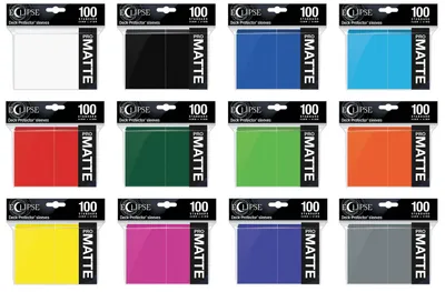 Produktbild von 100 Ultra Pro Standard Sleeves - Eclipse Matte (66x91mm)