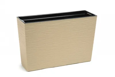 Obrázek produktu pro LAMELA spolka z organiczona odpowiedzi. Truhlík VERBENA vrub - capuccino  560x190 mm 36 cm