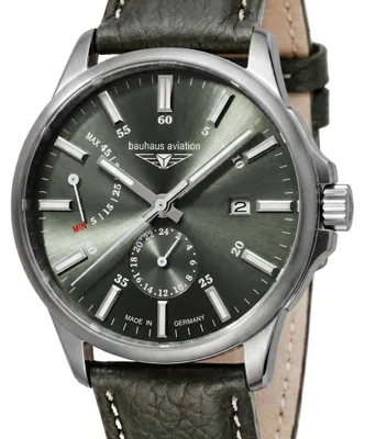 Produktbild von BAUHAUS Armbanduhr 2860-4 Quarz Analog Uhrwerk 24-Stunden-Anzeige 10 ATM Wasserdicht