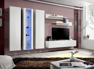 Produktbild von Wohnzimmerwand FREYA 4 – Weiß