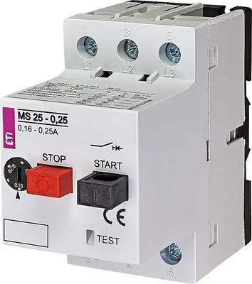 Produktbild von ETI Motorschutzschalter MS25-0,25 0,16-0,25 A