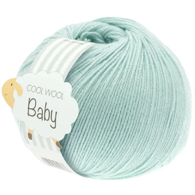 Produktbild von Lana Grossa Cool Wool Baby 257 Zartgrün 50g