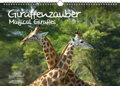 Produktbild von Giraffenzauber DIN A3 Kalender - Immerwährender Kalender Giraffen - Seelenzauber