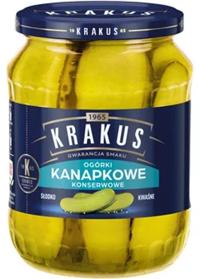 Image de Krakus Ogórki konserwowe Kanapkowe 670 G