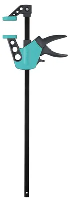 Produktbild von wolfcraft Einhandzwinge Easy - Spannkraft 90 kg, Spannweite 500 mm