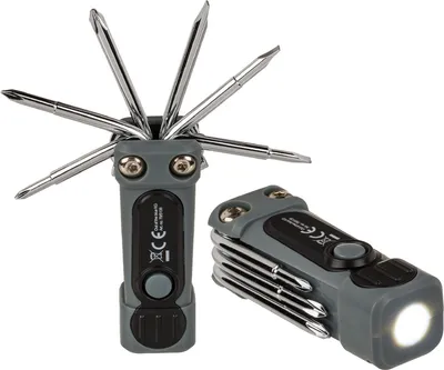 Produktbild von Edelstahl Multitool mit 8 Funktionen Werkzeug mit Licht