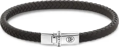 Produktbild von Rebel & Rose RR-L0175-S-L Armband Xtra Small Braided Brown