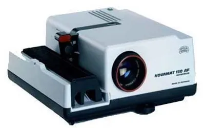 Produktbild von Braun Photo Technik NOVAMAT E 130, Slide projector, 8,5 cm, 245 x 245 x 123 mm, 3,6 kg, 24 V, Deutschland