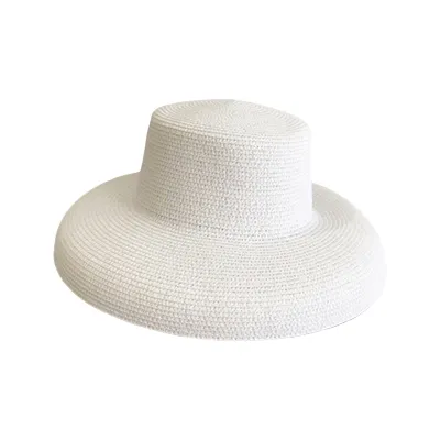 Upstore Fedora-Hut Damen | Klassischer Filzhut Mit Breiter Krempe - Elegant & Vielseitig