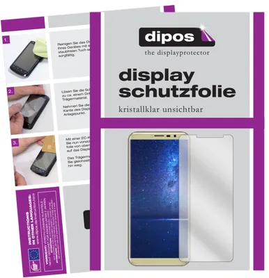 Produktbild von 2+2x Schutzfolie für Cubot X18 klar Displayschutzfolie Folie Display Schutz
