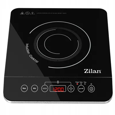 Produktbild von Zilan Induktionskochfeld 1 Platte | Einzelinduktionskochfeld | Induktionskochplatte | 2000 Watt