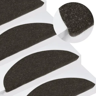 Produktbild von Stufenmatten Selbstklebend 15 Stk. 56x20 cm Schwarz