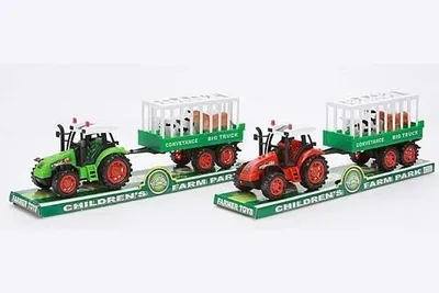 Obrázok produktu pre Traktor s prívesom a zvieratami – Trifox