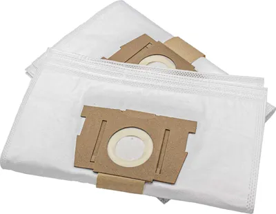 Produktbild von vhbw 10x Staubbeutel kompatibel mit Menalux 2306 Staubsauger - 36cm x 26cm Weiß