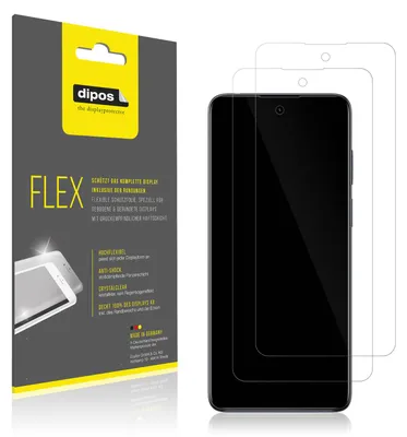 Obrázek produktu pro 3x ochranná fólie pro Motorola Moto E32, 100% pokrytí displeje, dipos Flex